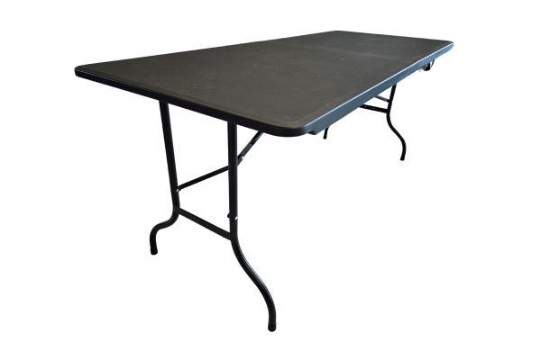 Stół składany CZARNY 180 cm